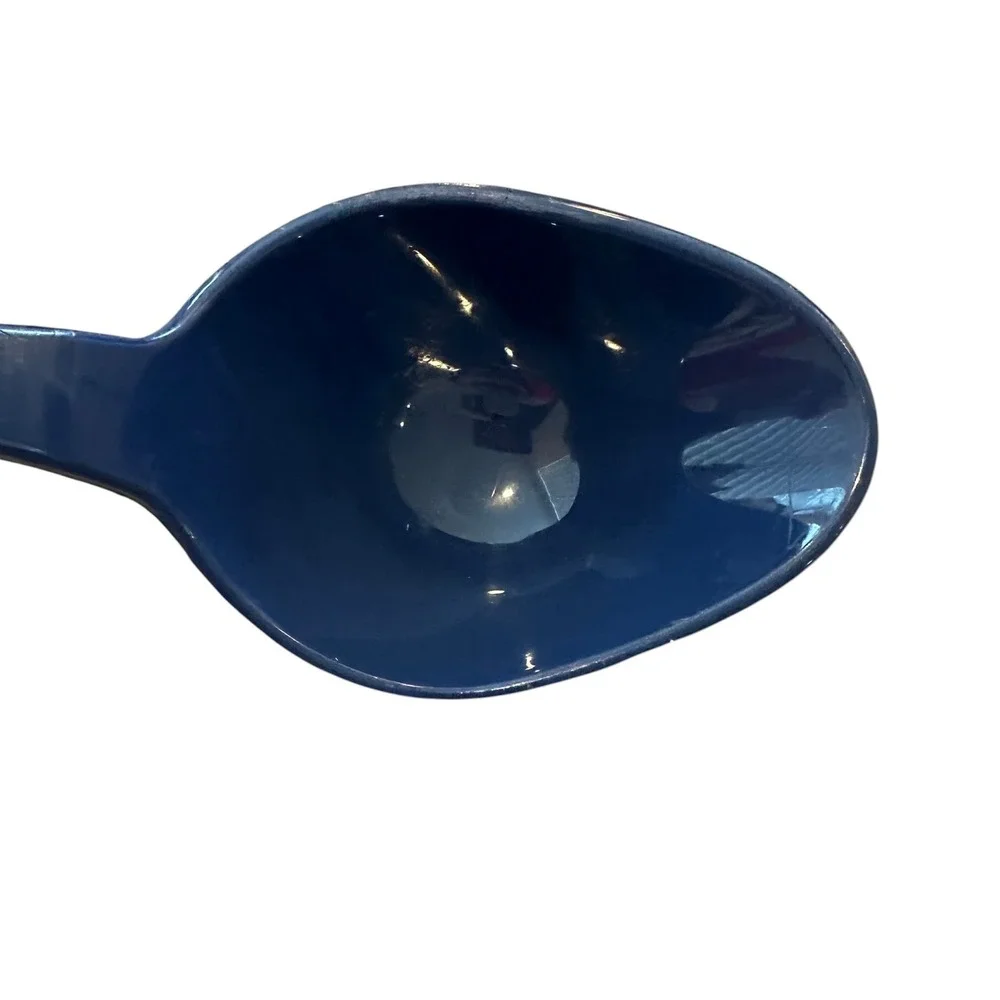 Tailor‎ Made Products Navy Blue Plastic Serving Spoon Ladle Kitchen USA 11
